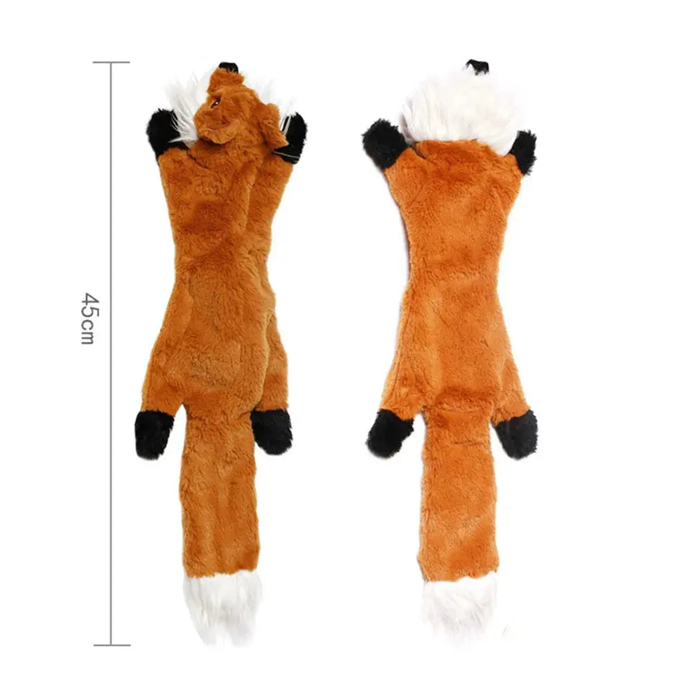 Hundespielzeug fuchs mit Quietscher Petoria