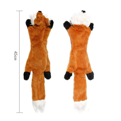 Hundespielzeug fuchs mit Quietscher Petoria