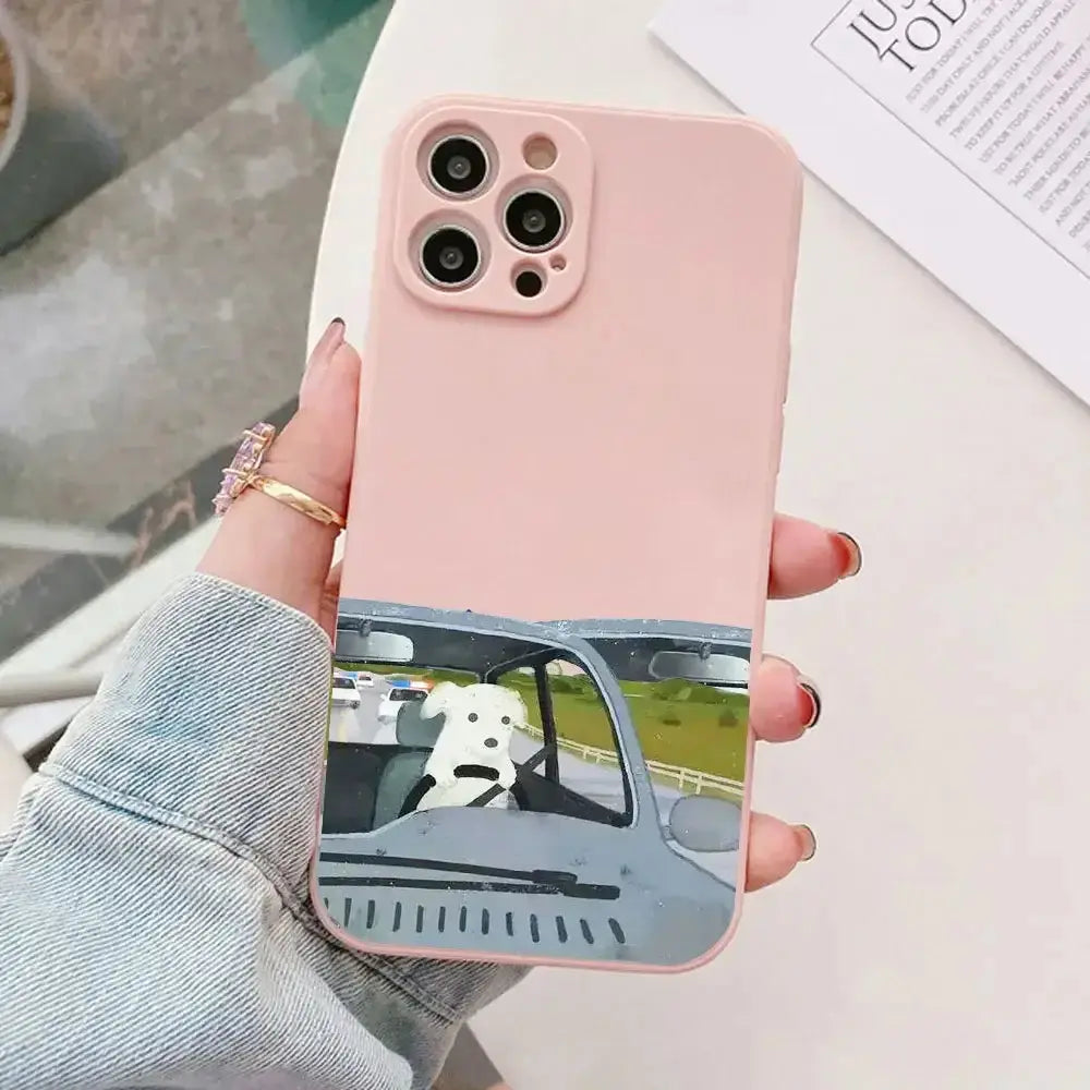 Cartoon Hunde Handyhülle für iPhone Petoria
