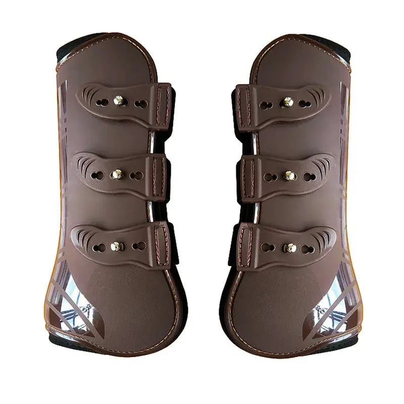 Pferde-Beinschutzstiefel für Vorder- und Hinterbeine Petoria
