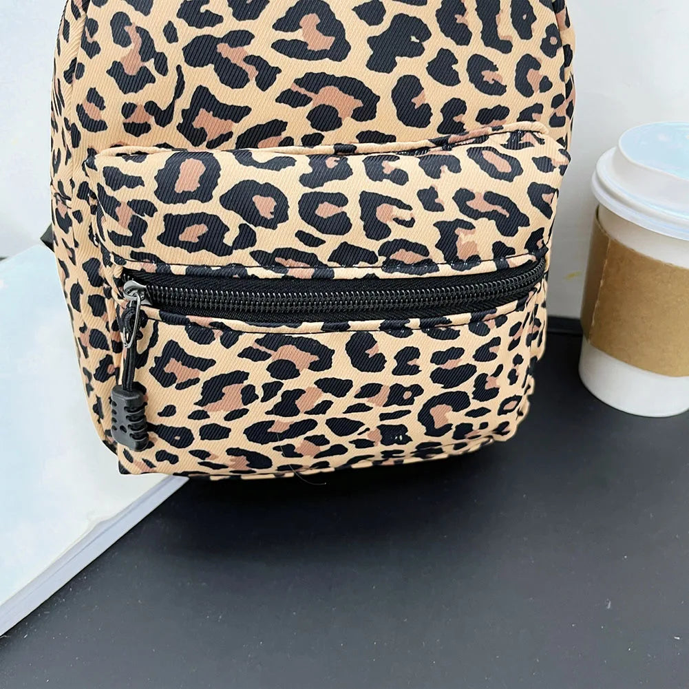 Fashion Women Rucksack Mini Backpack Animal Pattern Printing Handbags High Capacity Travel Bags Casual Bag Cosmetic Bag Rucksack Petoria Store