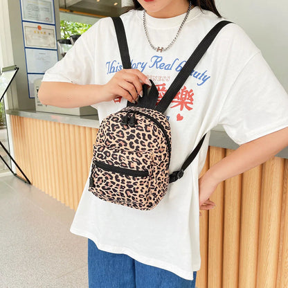 Fashion Women Rucksack Mini Backpack Animal Pattern Printing Handbags High Capacity Travel Bags Casual Bag Cosmetic Bag Rucksack Petoria Store