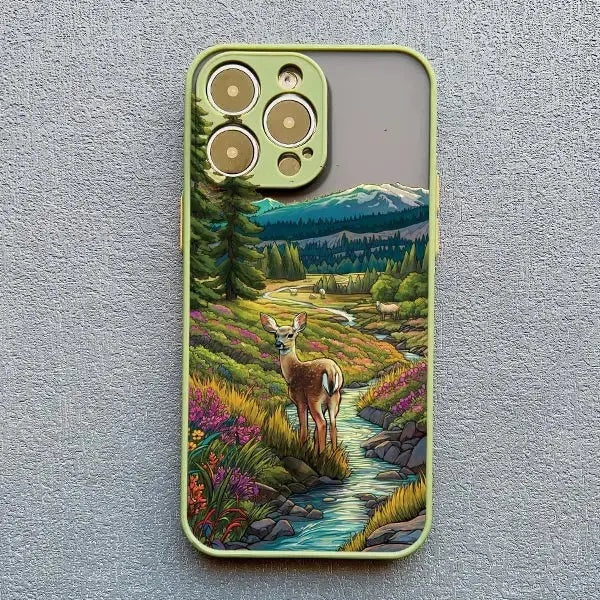 Matte Tier Handyhülle für iPhone Petoria