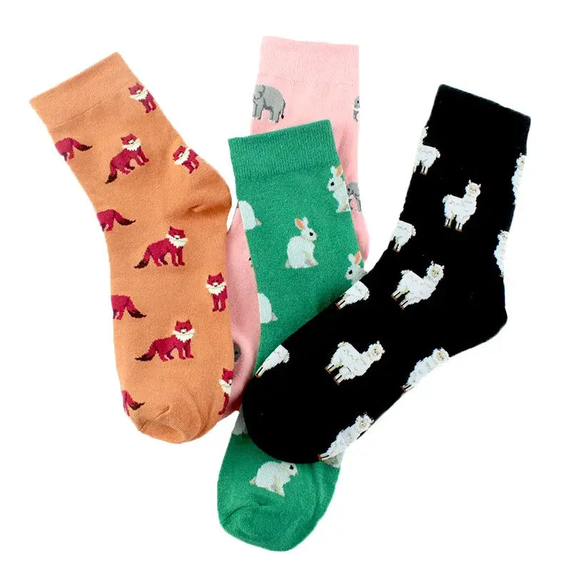 Tiermotiv Baumwollsocken