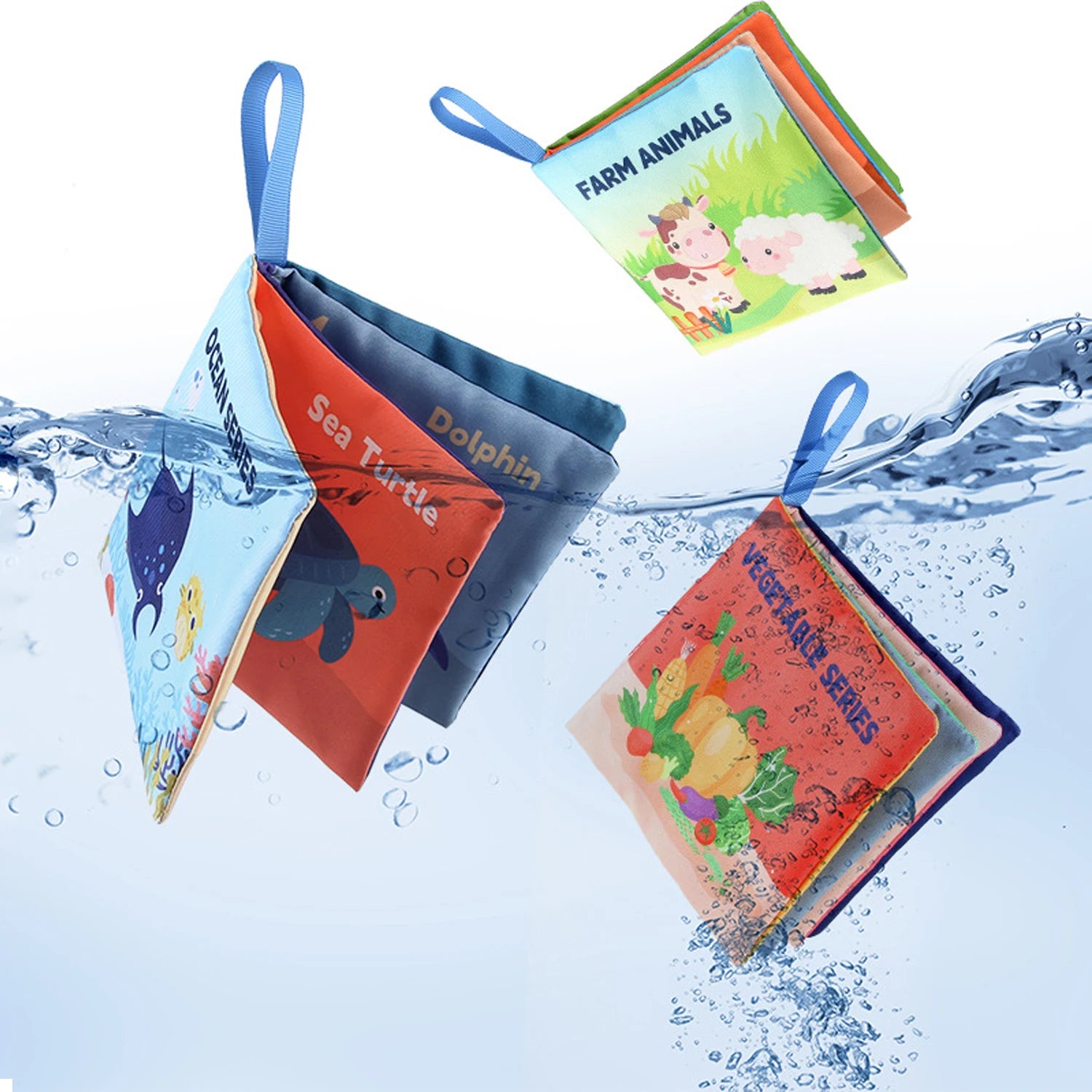 Montessori Stoffbuch für Babys und Kinder