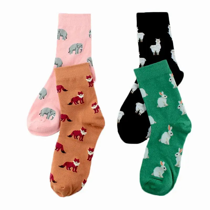 Tiermotiv Baumwollsocken