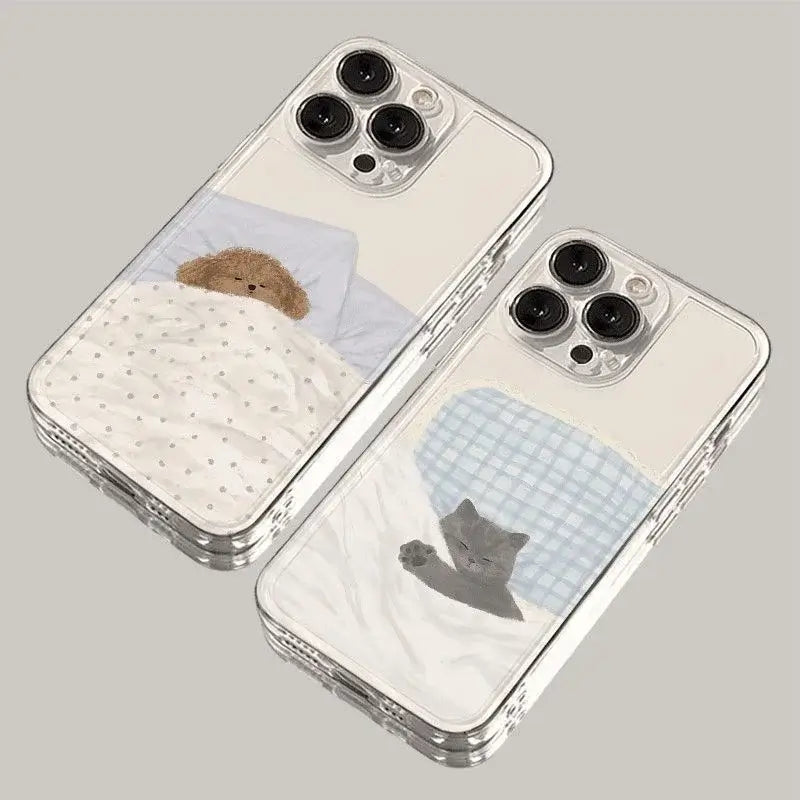 Hunde Katzen Handyhülle für iPhone
