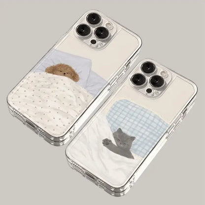 Hunde Katzen Handyhülle für iPhone