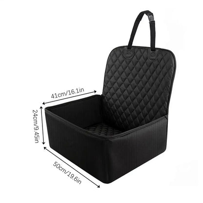 🐾 Petoria® Wasserdichter Auto-Rücksitzschutz für Hunde – Robuster Sitzschoner mit Seitenwänden für SUVs &amp; PKWs
