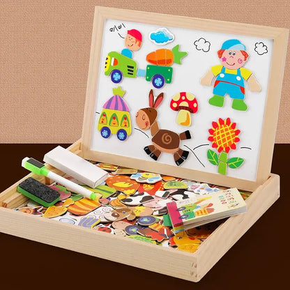 Magnetisches Lernbrett 100+ Montessori