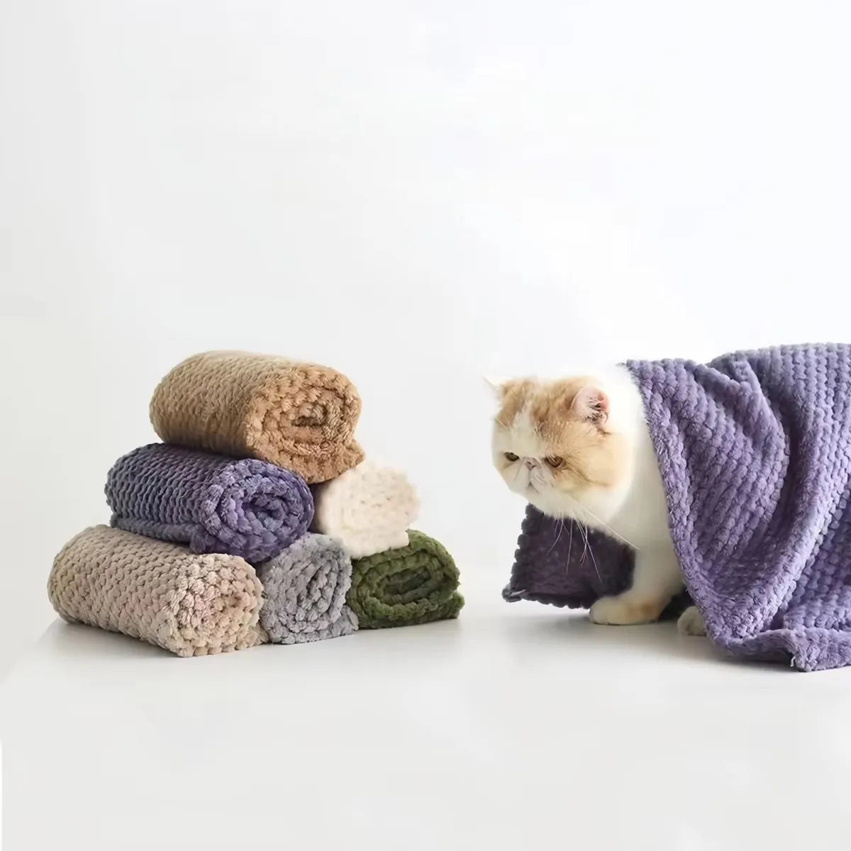 🐾 Petoria® Premium Kuscheldecke für Hunde &amp; Katzen – Weich, Warm &amp; Waschbar