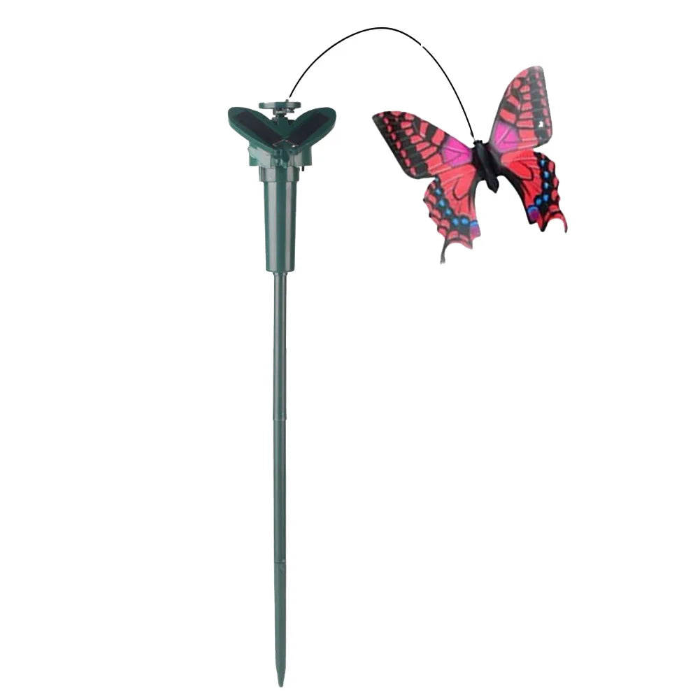 Realistic Solar Butterfly Bird Garden Decoration Outdoor Yard Waterproof Dancing Fluttering Butterflies Flying Humming Birds Petoria Store