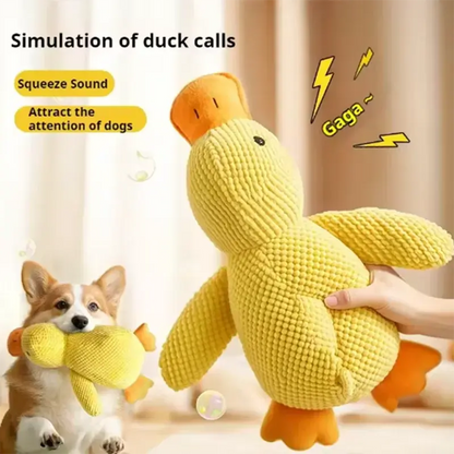 Interaktives Enten-Plüschspielzeug für Hunde Petoria