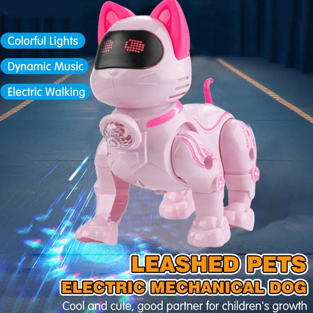 Elektrisches Roboter-Kätzchen mit Licht und Musik