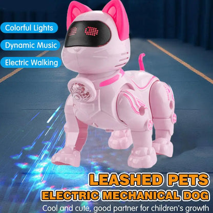 Elektrisches Roboter-Kätzchen mit Licht und Musik