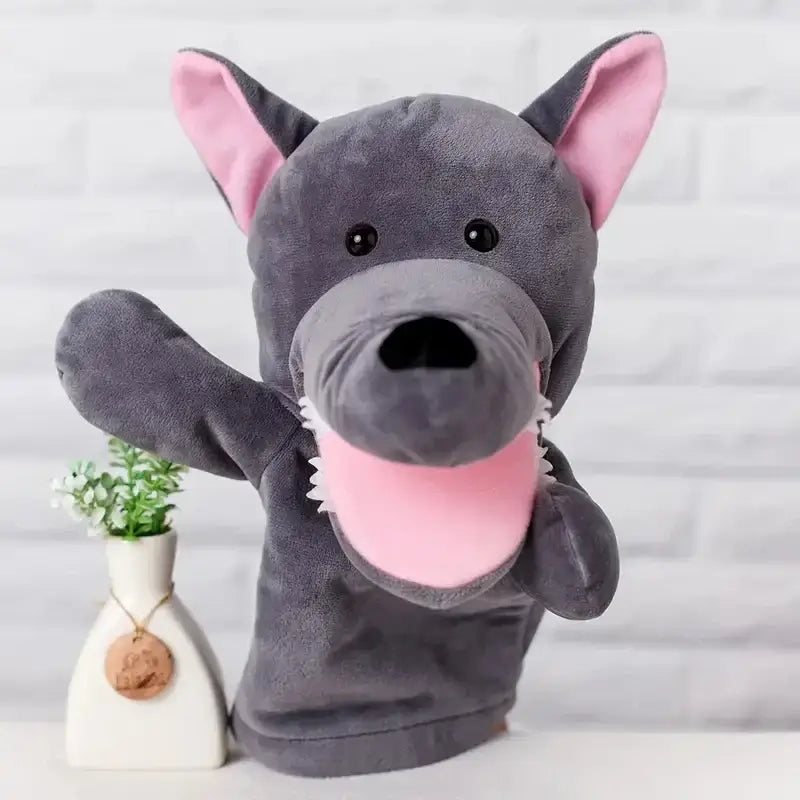 🎭 Petoria™ Familien Handpuppen Set