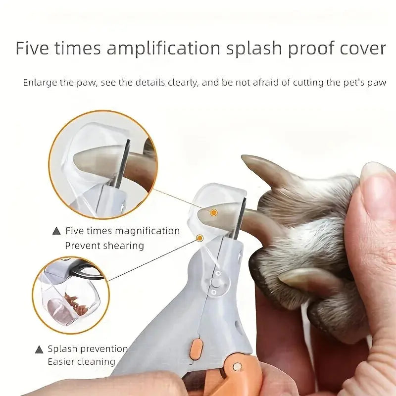 1 LED-Nagelknipser für Hunde und Katzen Petoria