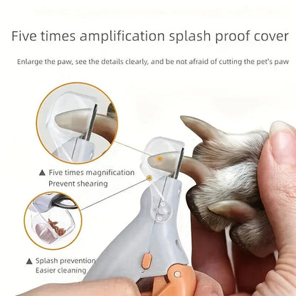1 LED-Nagelknipser für Hunde und Katzen Petoria