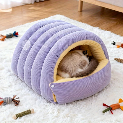 Katzenbett mit Höhle für den Winter | Petoria