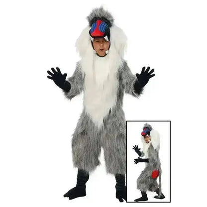 🐒 Petoria™ Pavian Cosplay Kostüm