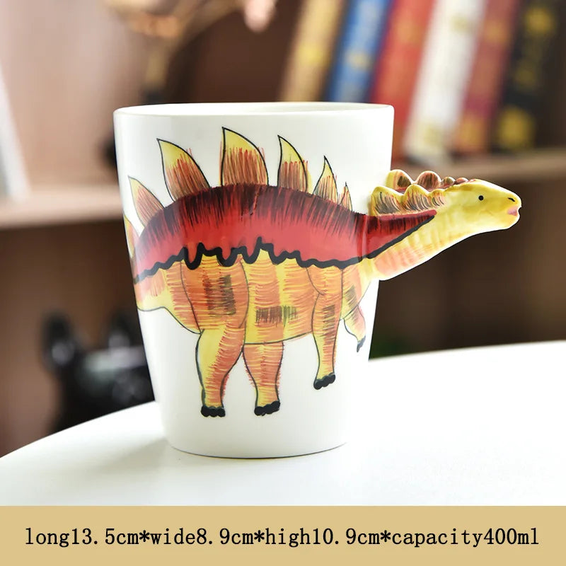 Dinosaurier Keramiktasse Kreativer Kaffeebecher