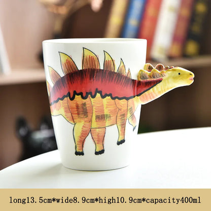 Dinosaurier Keramiktasse Kreativer Kaffeebecher