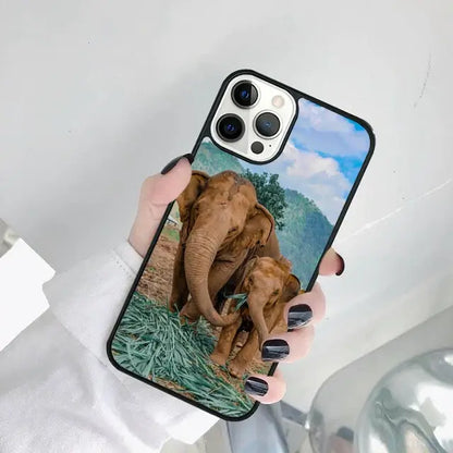 Elefanten Handyhülle für iPhone