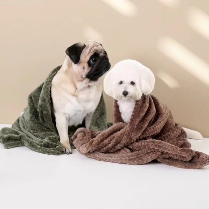🐾 Petoria® Premium Kuscheldecke für Hunde &amp; Katzen – Weich, Warm &amp; Waschbar