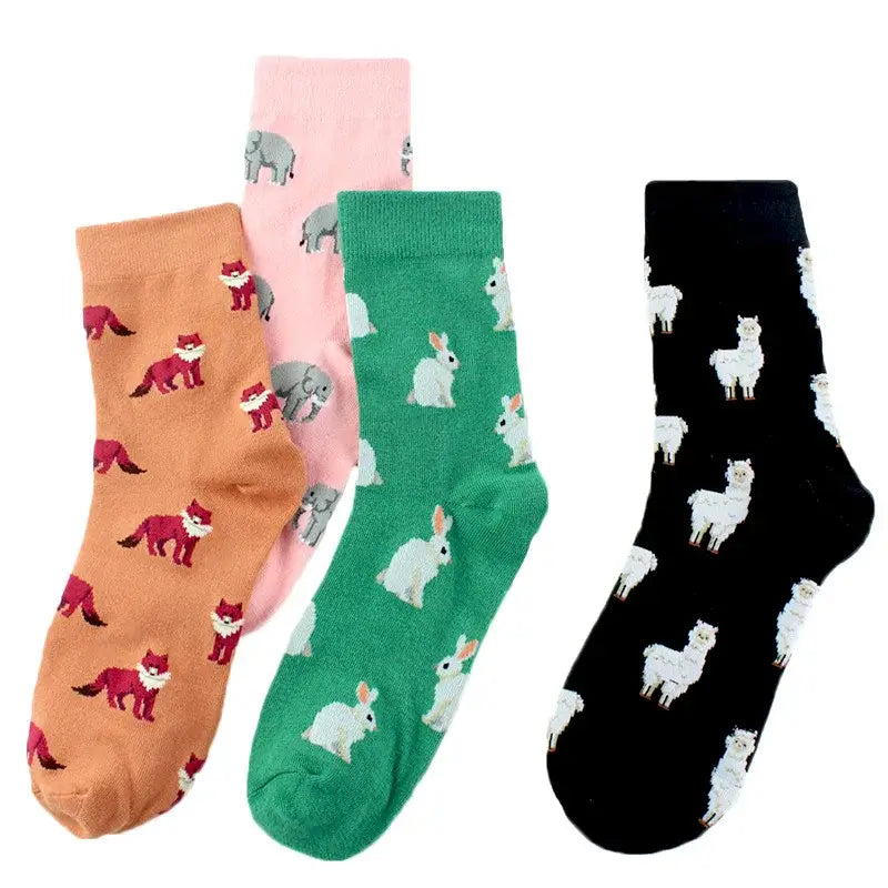 Tiermotiv Baumwollsocken