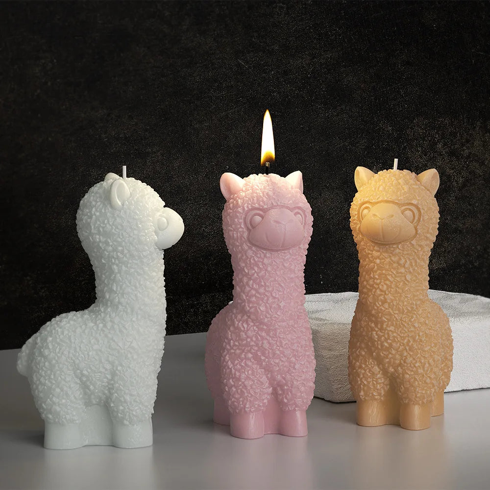 Alpaka Silikonform für Backen und Basteln