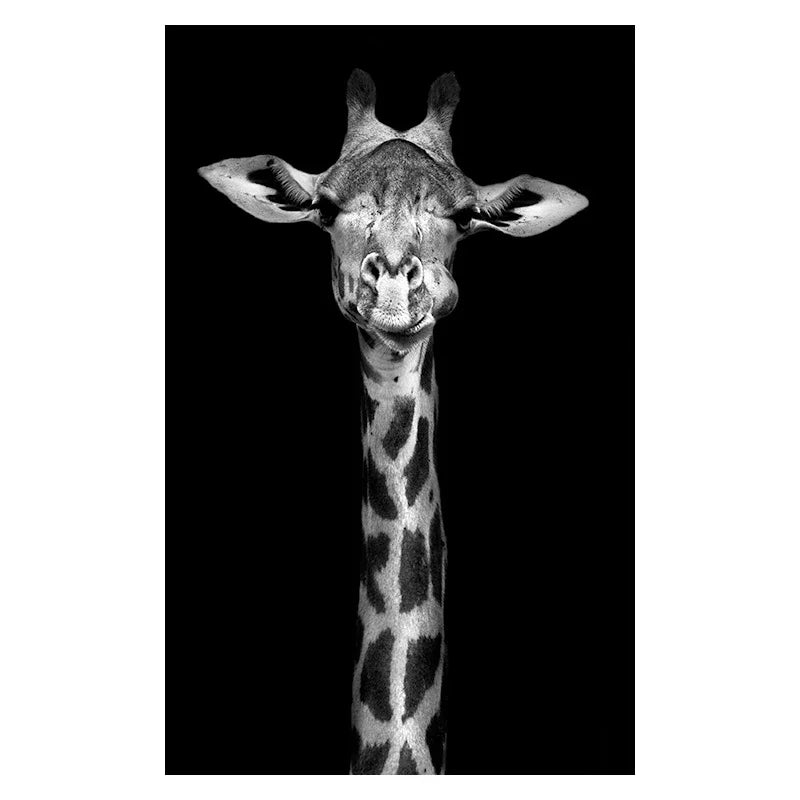 Canvas Painting Animal Wall Art Lion Elephant Deer Zebra Posters and Prints Wall Pictures for Living Room Decoration Home Decor Petoria Store