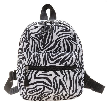 Fashion Women Rucksack Mini Backpack Animal Pattern Printing Handbags High Capacity Travel Bags Casual Bag Cosmetic Bag Rucksack Petoria Store