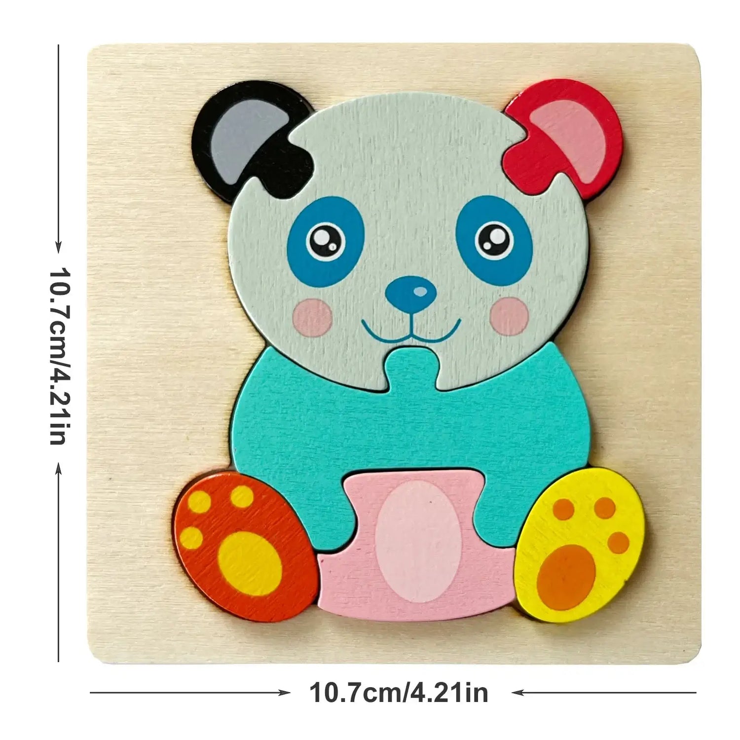 🧩 Petoria™ 3D Holz Tier Puzzle