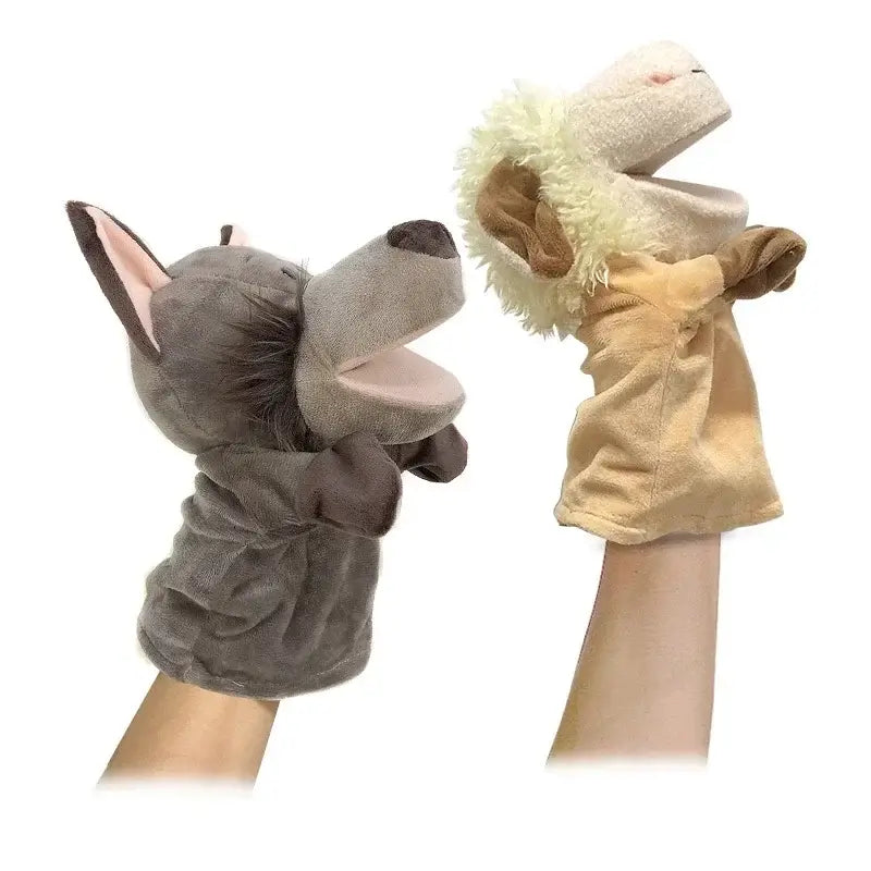 🦁 Petoria™ Tier Fingerpuppen Set