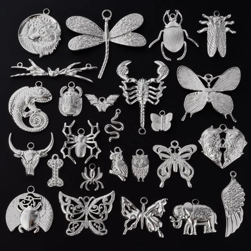 🦋 Petoria™ Tier Schmuck Anhänger Set