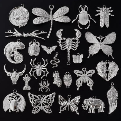 🦋 Petoria™ Tier Schmuck Anhänger Set