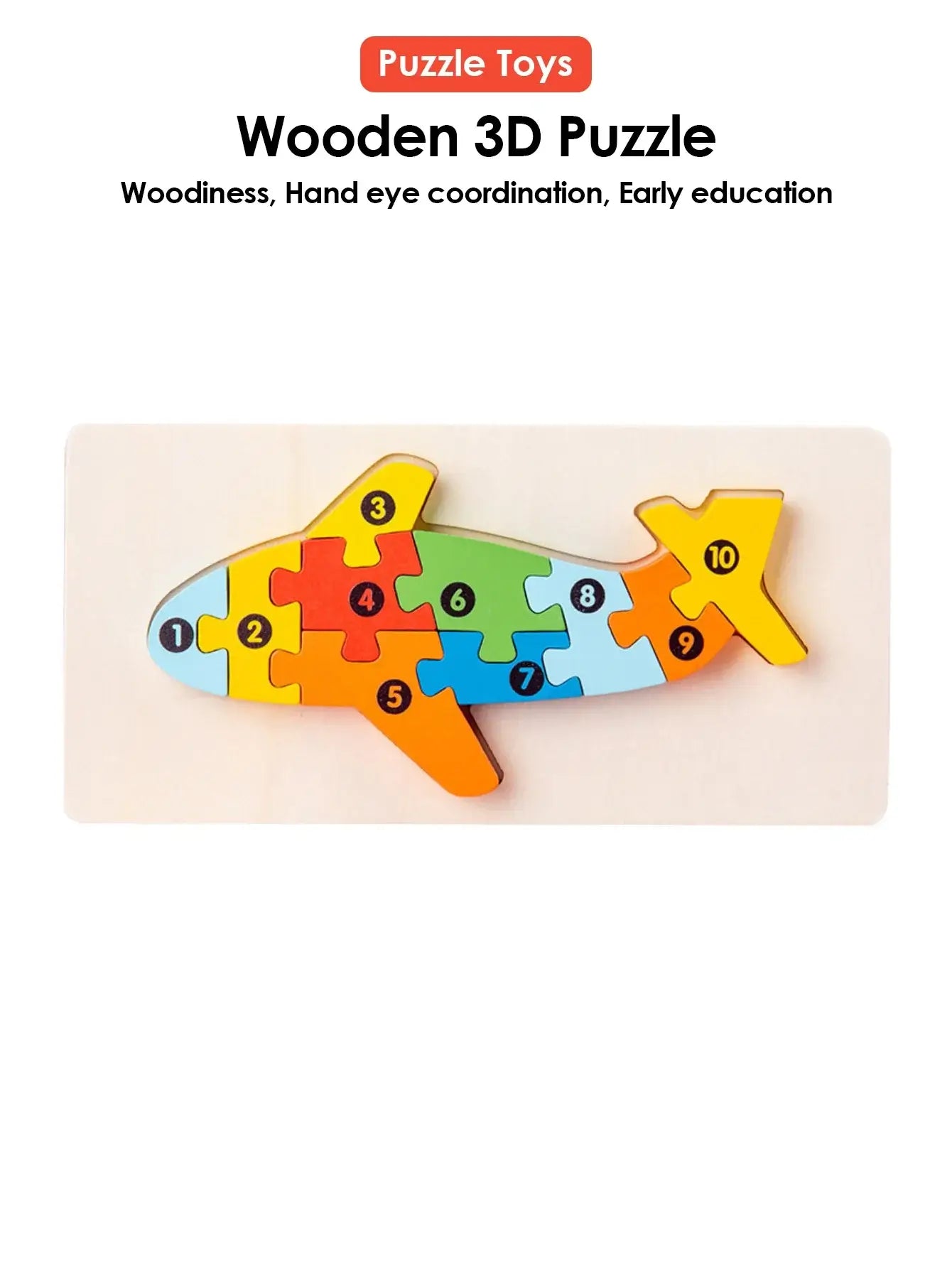🧩 Petoria™ 3D Holz Tier Puzzle