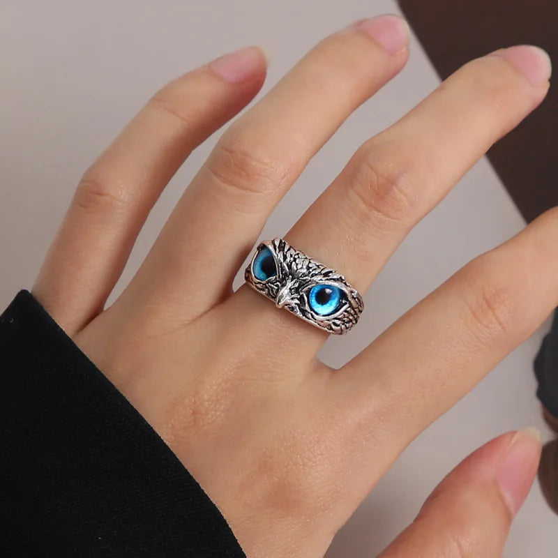 🦉 Petoria™ Vintage Eulenring