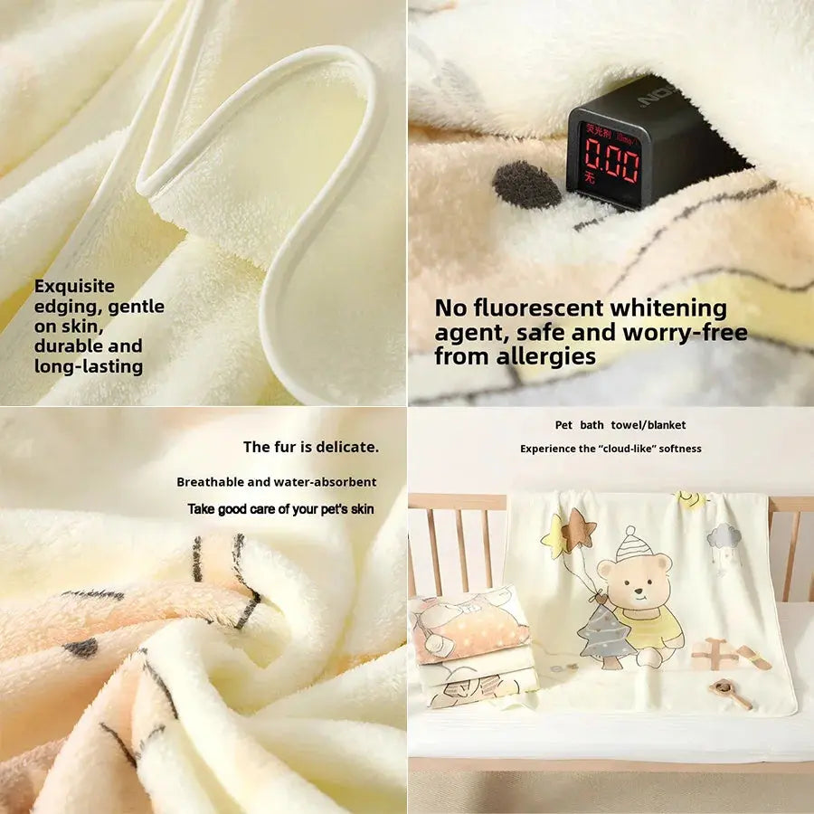 🐾 Petoria® Kuschelige Premium Haustierdecke – Weiche Fleecedecke für Hunde &amp; Katzen Petoria