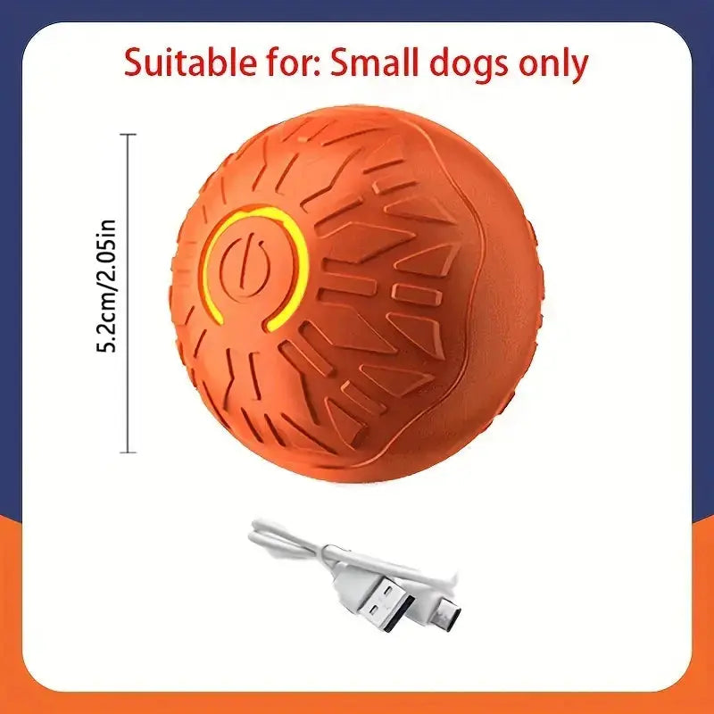 USB-aufladbarer interaktiver Spielball für Hunde Petoria
