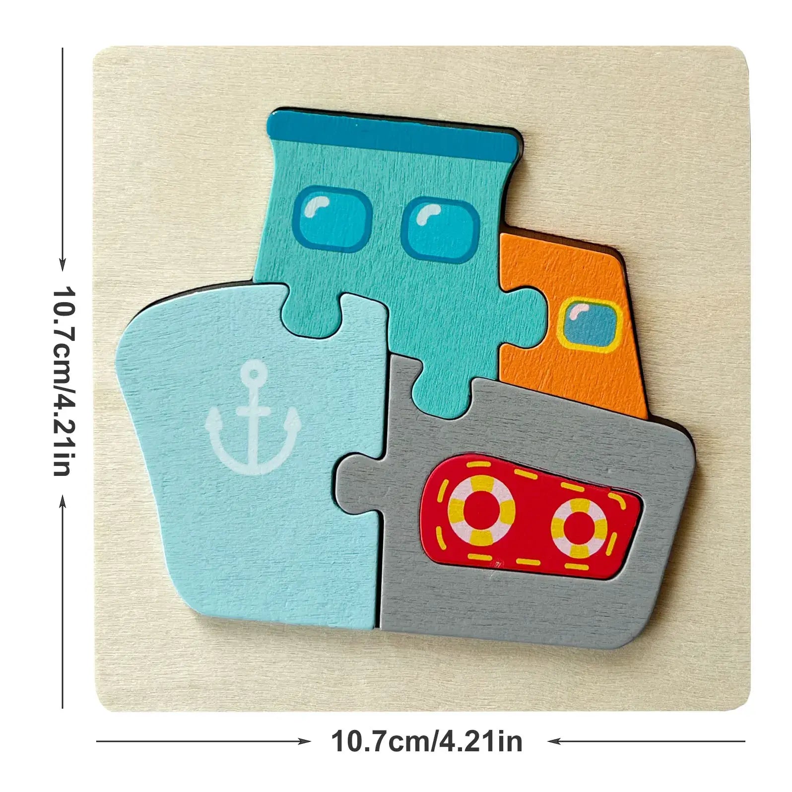 🧩 Petoria™ 3D Holz Tier Puzzle