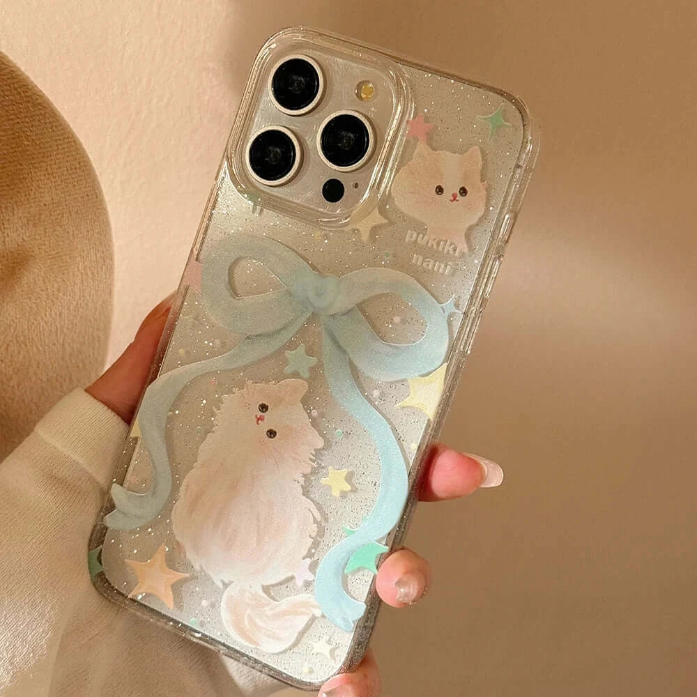 Cartoon Katzen Handyhülle für iPhone