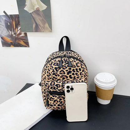 Fashion Women Rucksack Mini Backpack Animal Pattern Printing Handbags High Capacity Travel Bags Casual Bag Cosmetic Bag Rucksack Petoria Store