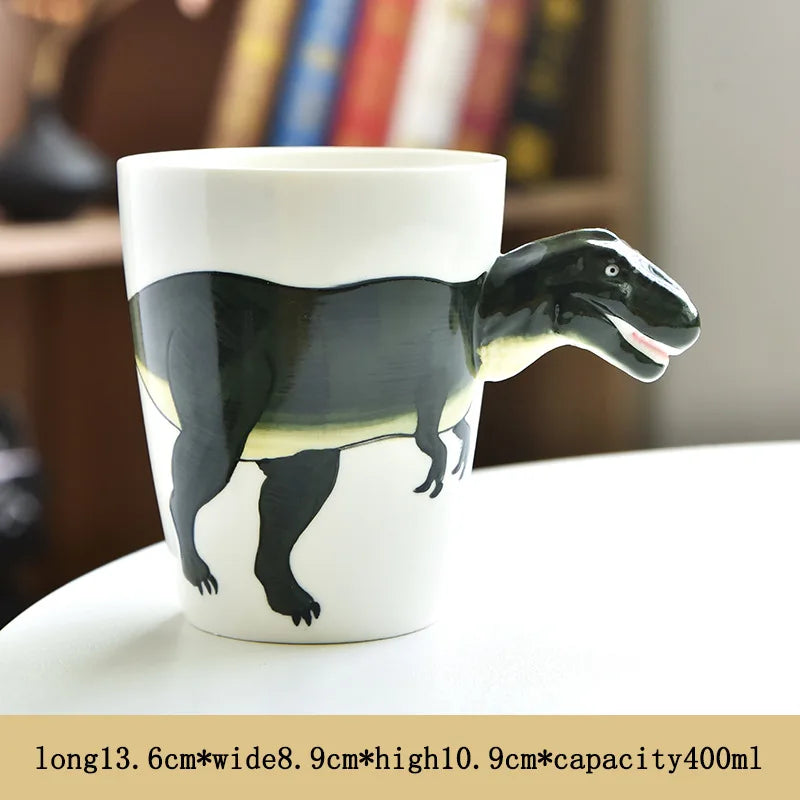 Dinosaurier Keramiktasse Kreativer Kaffeebecher