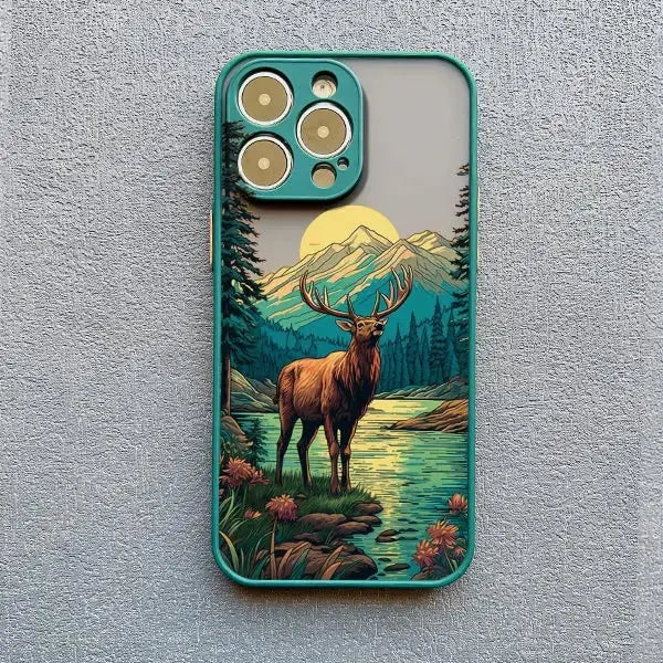 Matte Tier Handyhülle für iPhone Petoria