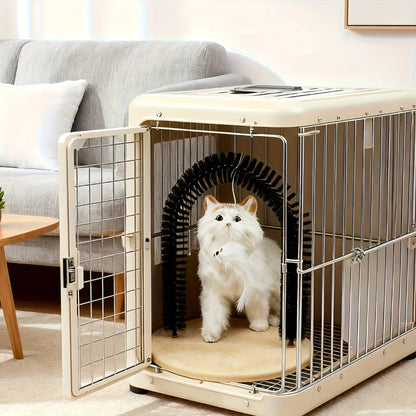 Katzen-Selbstpflegebürste mit Massagefunktion