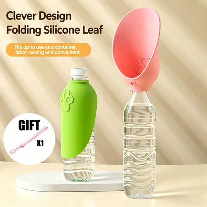 Dog water bottle, portable pet water dispenser, leak-proof design, suitable for outdoor walks, hikes, and travel Petoria Store