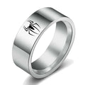 Mode Edelstahl Spinne Tier Ring Für Männer Frauen Finger Ringe Hip Hop Punk Schmuck Geburtstag Geschenk für Halloween Freund