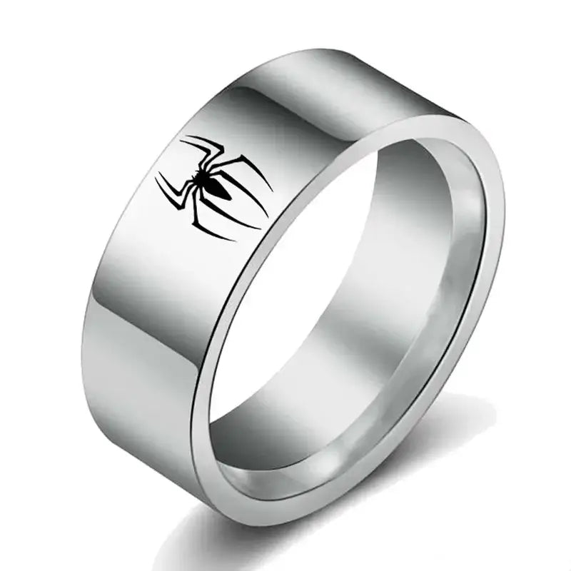 🕷️ Petoria™ Edelstahl Spinnenring