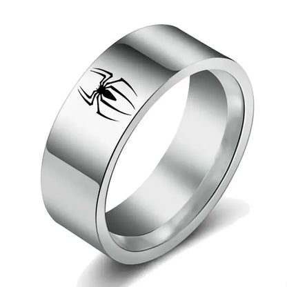 🕷️ Petoria™ Edelstahl Spinnenring